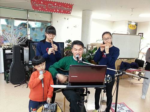 아이들과 함께...